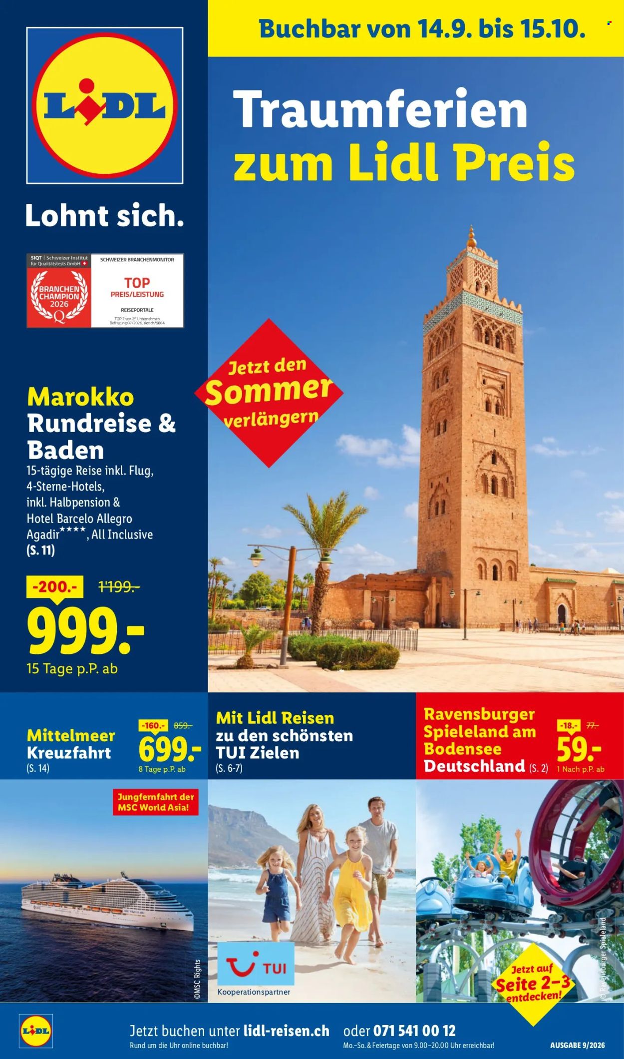 Volantino Lidl - 14.9.2026 - 15.10.2026. Pagina 1. Pagina 1