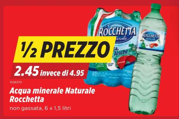 Acqua minerale Naturale Rocchetta