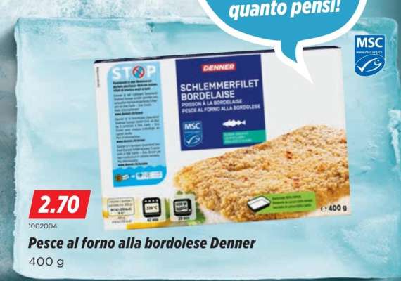 Pesce al forno alla bordolese Denner