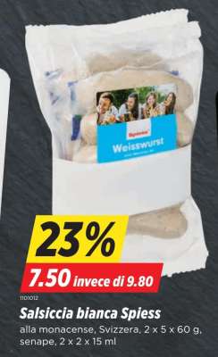 Salsiccia bianca Spiess