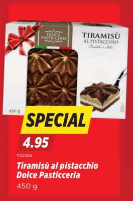 Tiramisù al pistacchio Dolce Pasticceria
