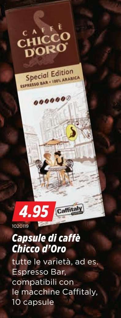 Capsule di caffè Chicco d'Oro