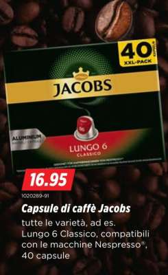 Capsule di caffè Jacobs