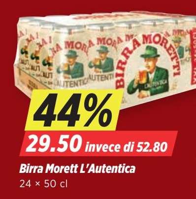 Birra Moretti L'Autentica