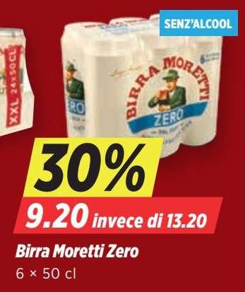 BIRRA MORETTI ZERO