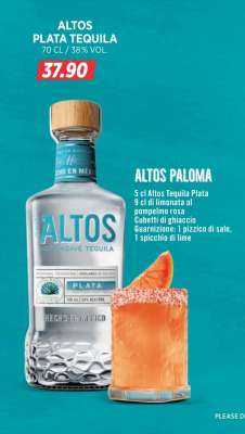 ALTOS PLATA TEQUILA