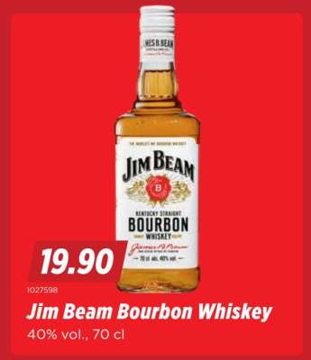JIM BEAM BOURBON WHISKEY