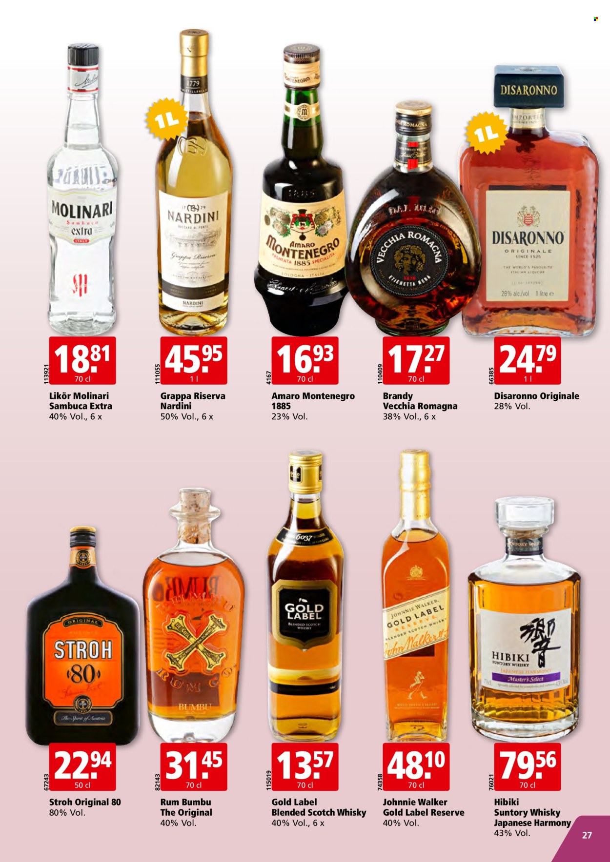 Volantino ALIGRO - 21.9.2026 - 26.9.2026. Pagina 27. Pagina 27