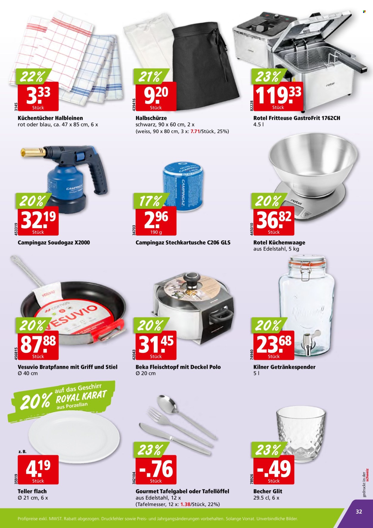 Volantino ALIGRO - 21.9.2026 - 26.9.2026. Pagina 32. Pagina 32