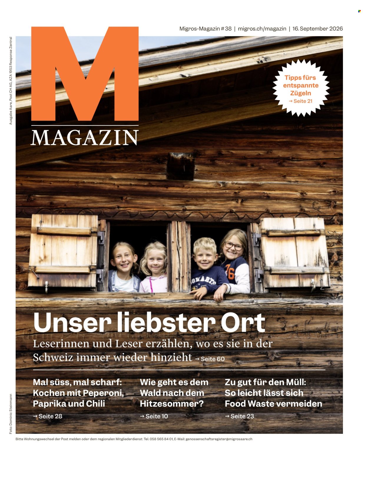 Volantino Migros - 16.9.2026 - 23.9.2026. Pagina 1. Pagina 1