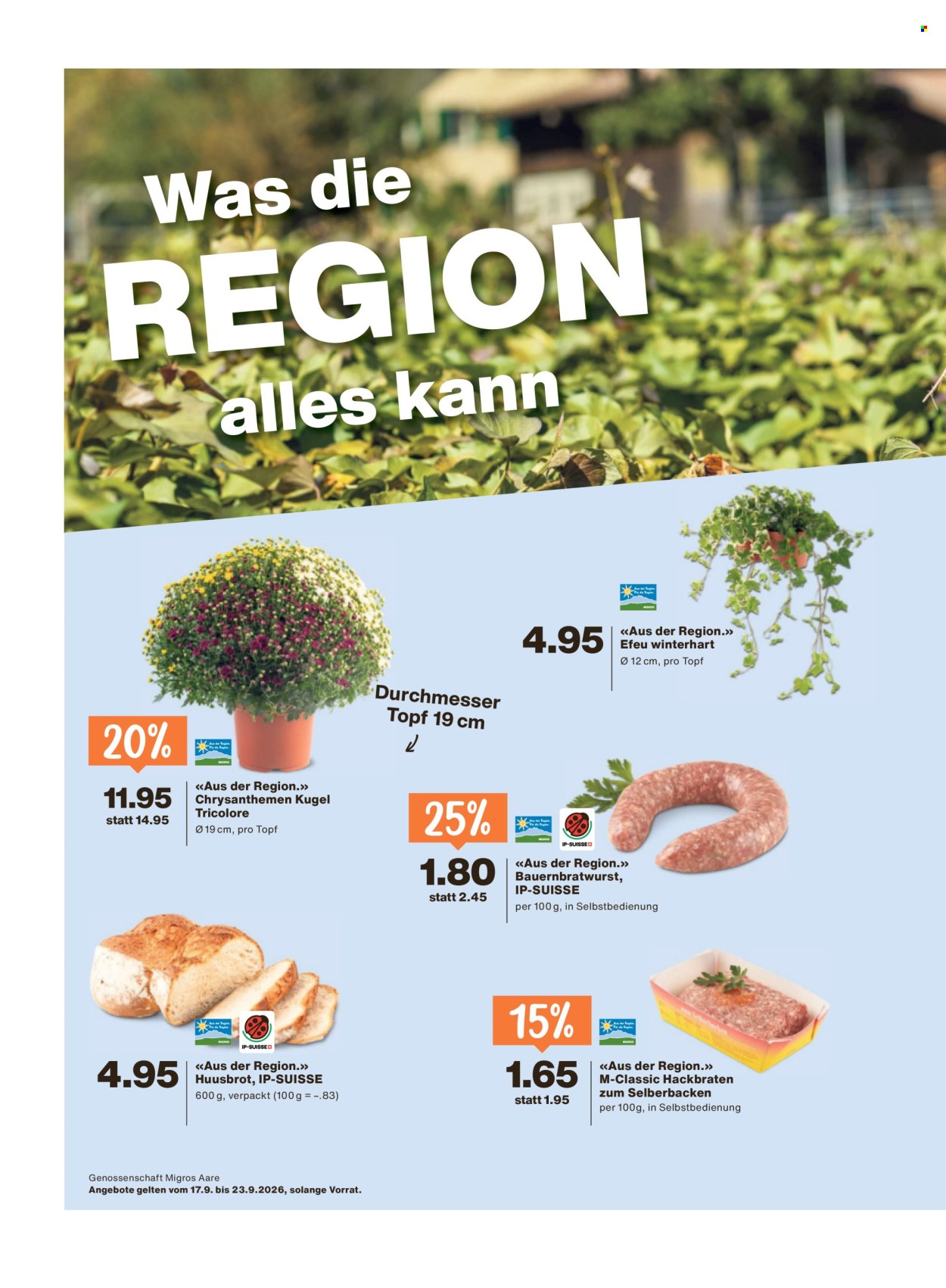 Volantino Migros - 16.9.2026 - 23.9.2026. Pagina 2. Pagina 2