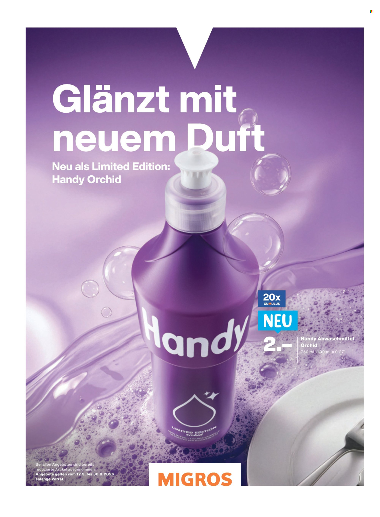 Volantino Migros - 16.9.2026 - 23.9.2026. Pagina 4. Pagina 4