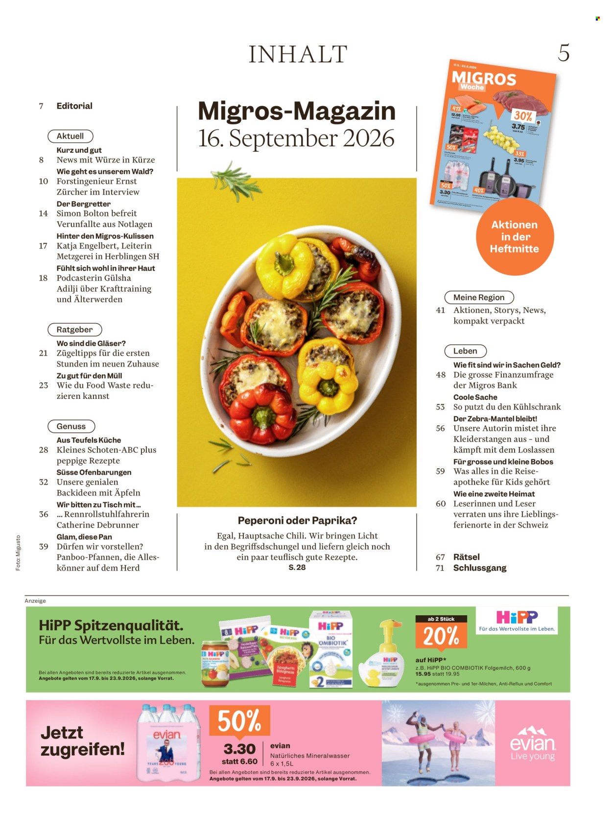 Volantino Migros - 16.9.2026 - 23.9.2026. Pagina 5. Pagina 5