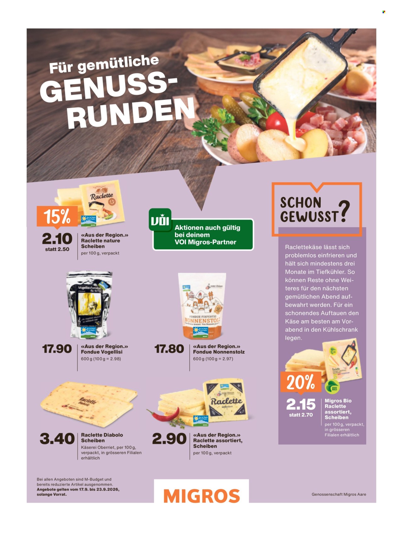 Volantino Migros - 16.9.2026 - 23.9.2026. Pagina 44. Pagina 44