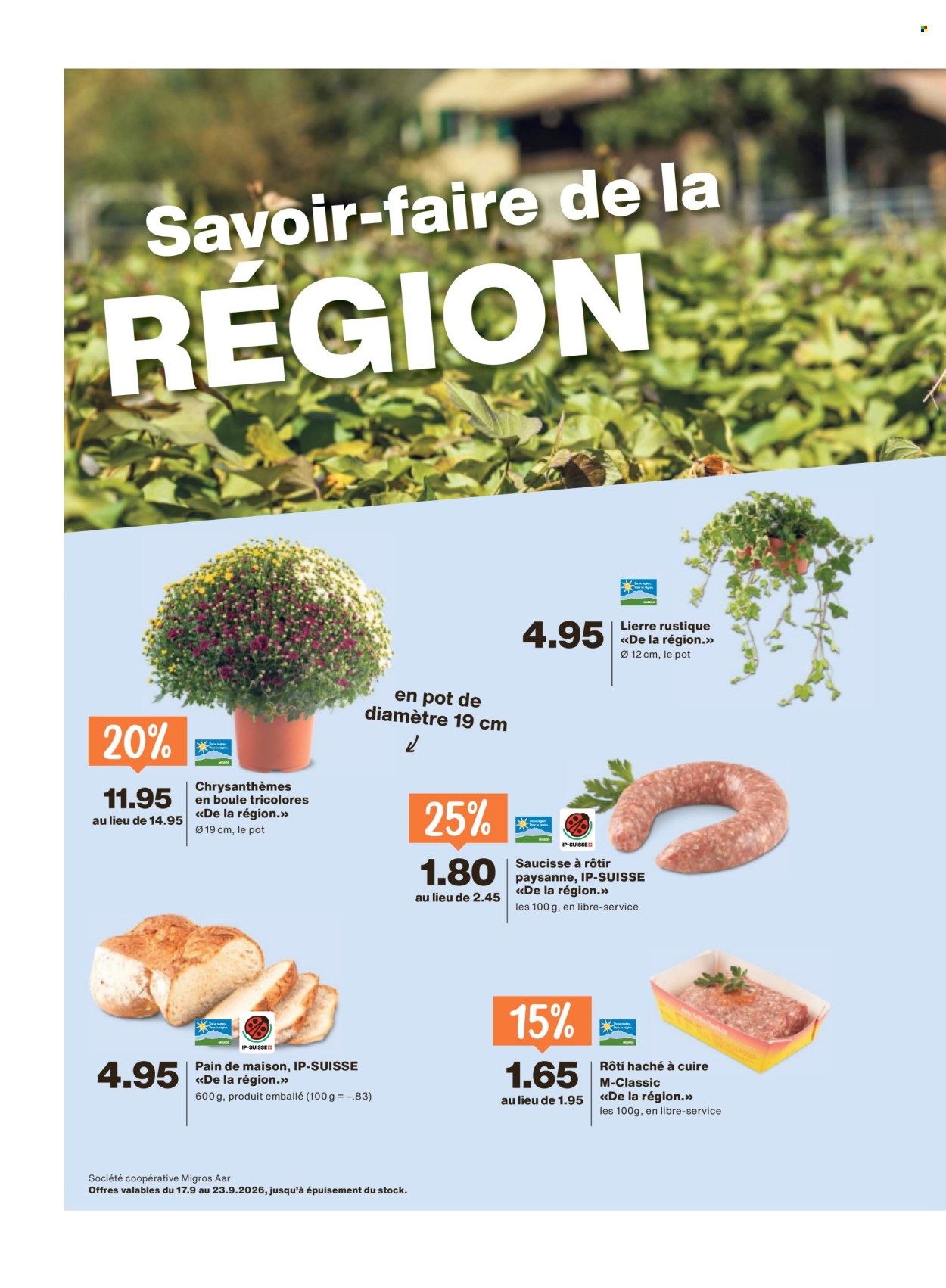 Volantino Migros - 16.9.2026 - 23.9.2026. Pagina 2. Pagina 2