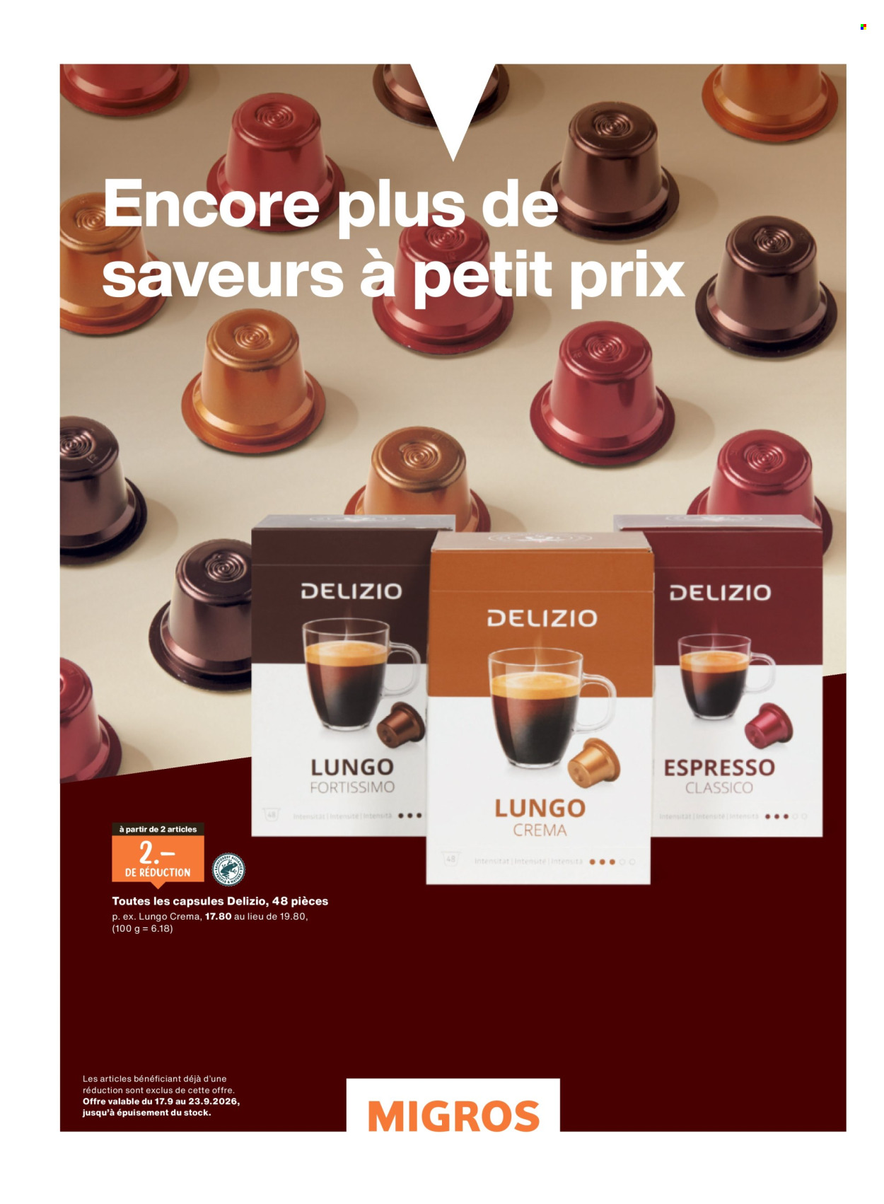 Volantino Migros - 16.9.2026 - 23.9.2026. Pagina 6. Pagina 6