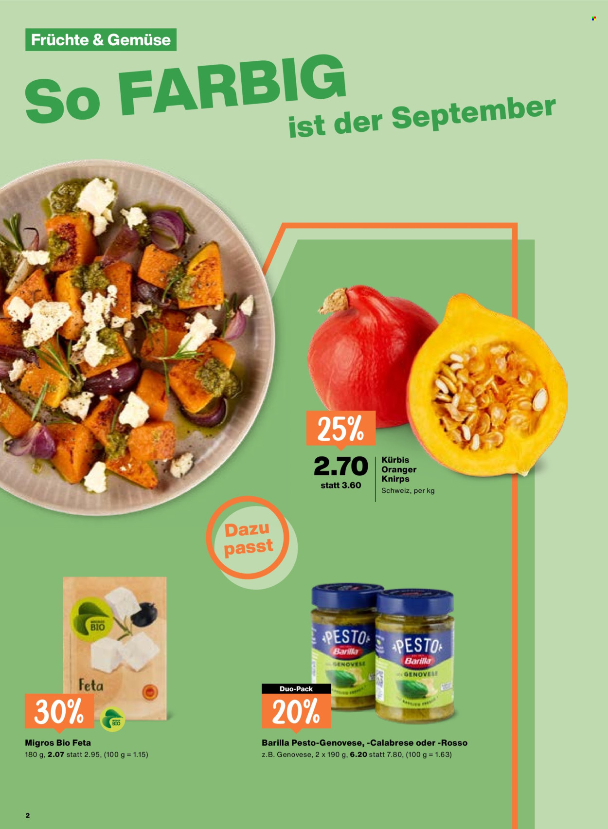 Volantino Migros - 17.9.2026 - 23.9.2026. Pagina 2. Pagina 2
