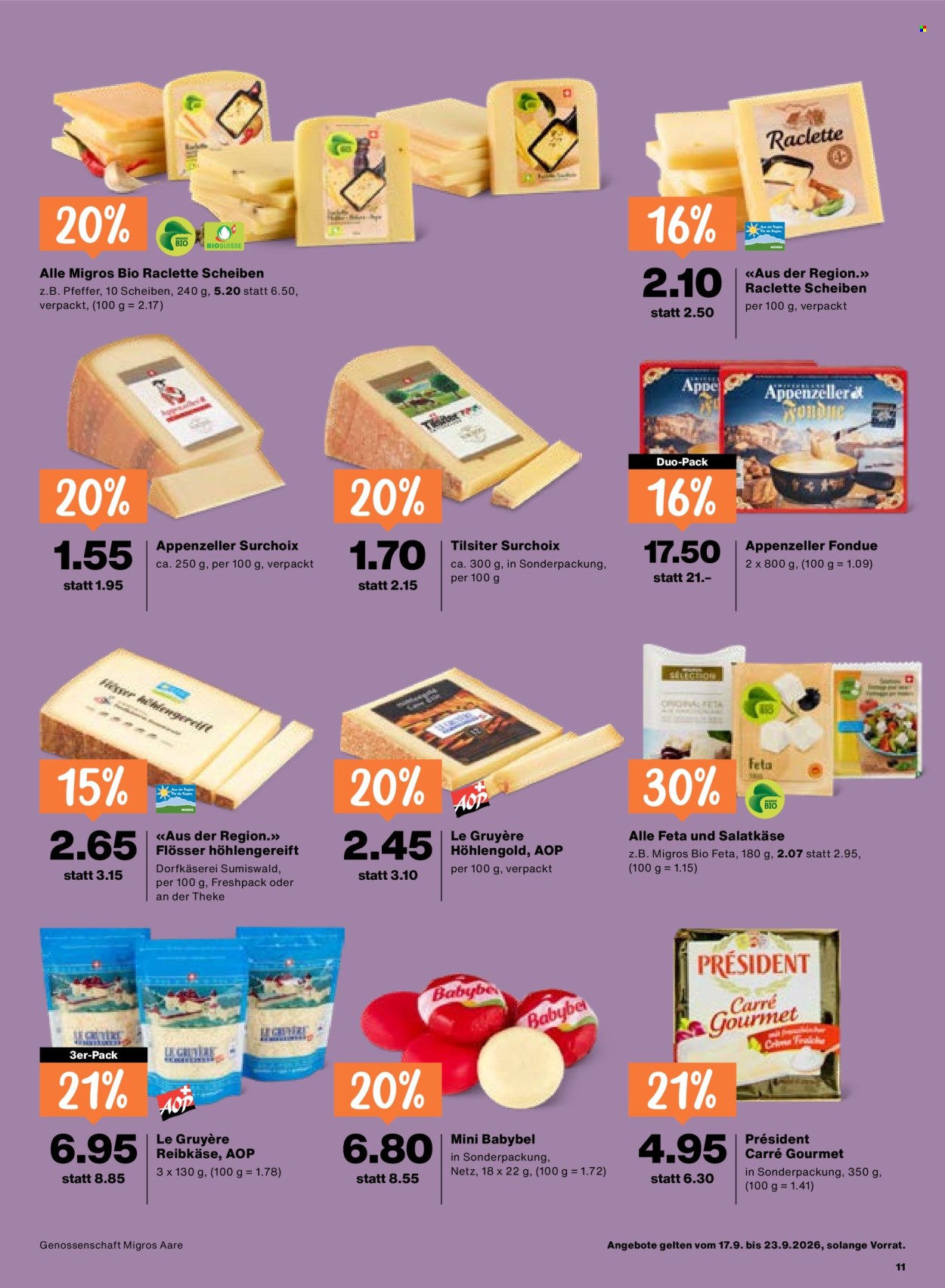 Volantino Migros - 17.9.2026 - 23.9.2026. Pagina 11. Pagina 11
