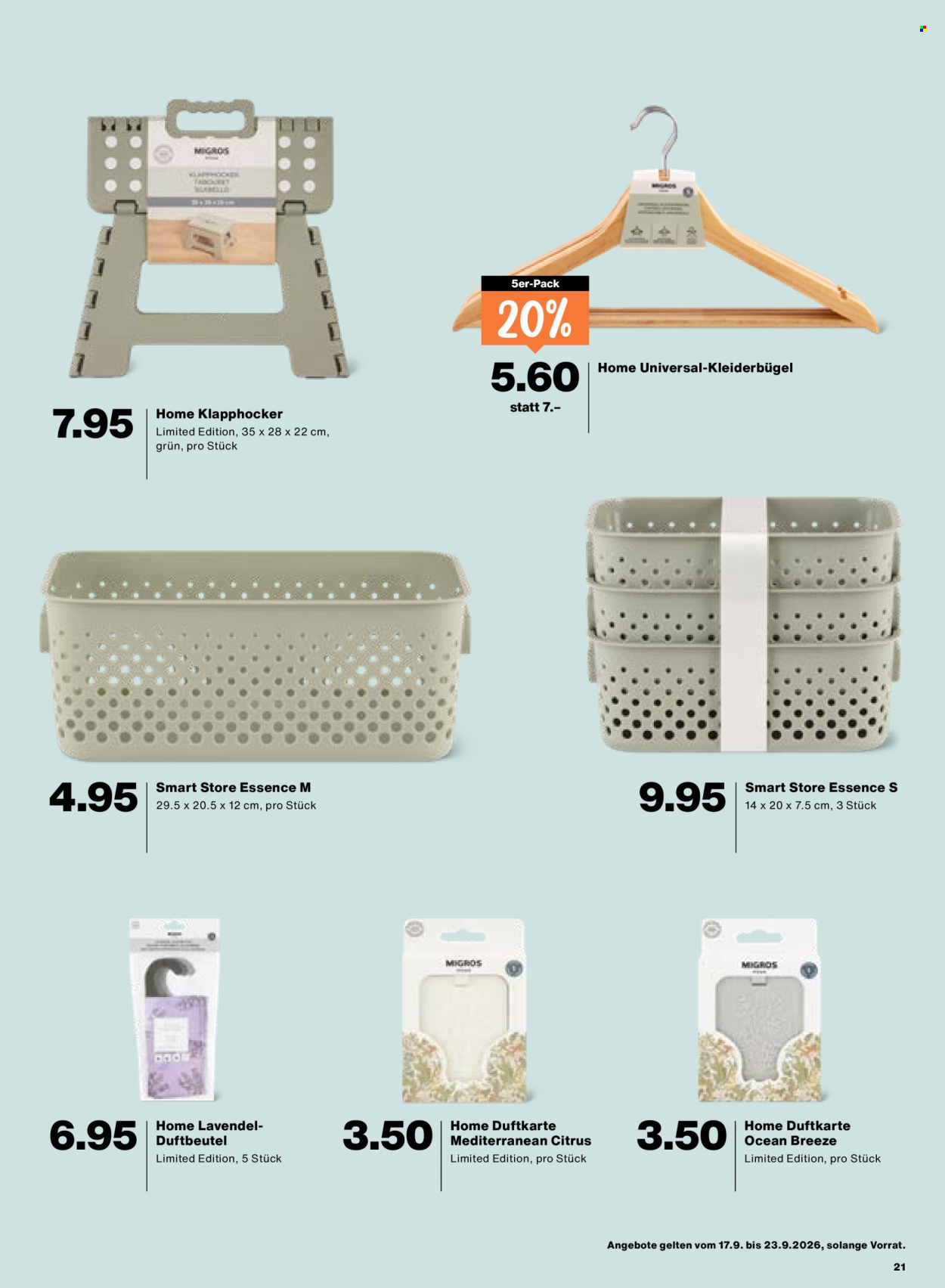 Volantino Migros - 17.9.2026 - 23.9.2026. Pagina 21. Pagina 21