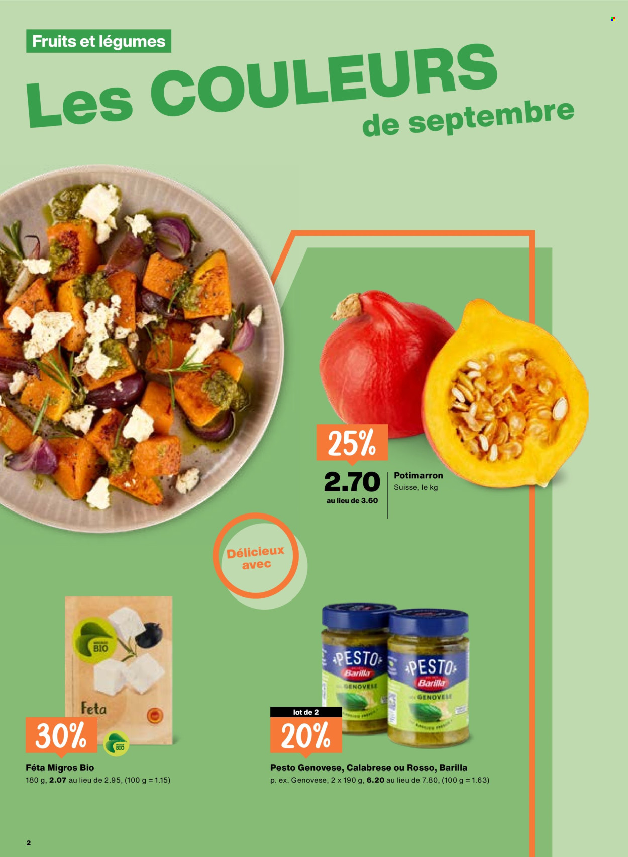 Volantino Migros - 17.9.2026 - 23.9.2026. Pagina 2. Pagina 2
