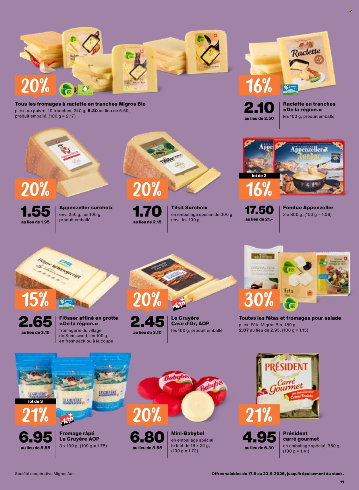 Volantino Migros - 17.9.2026 - 23.9.2026. Pagina 11. Pagina 11