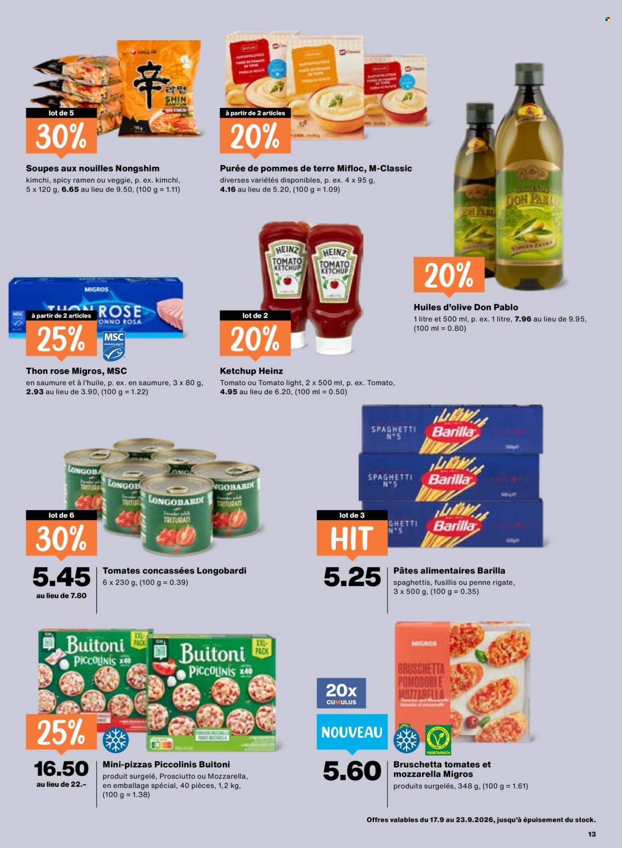 Volantino Migros - 17.9.2026 - 23.9.2026. Pagina 13. Pagina 13
