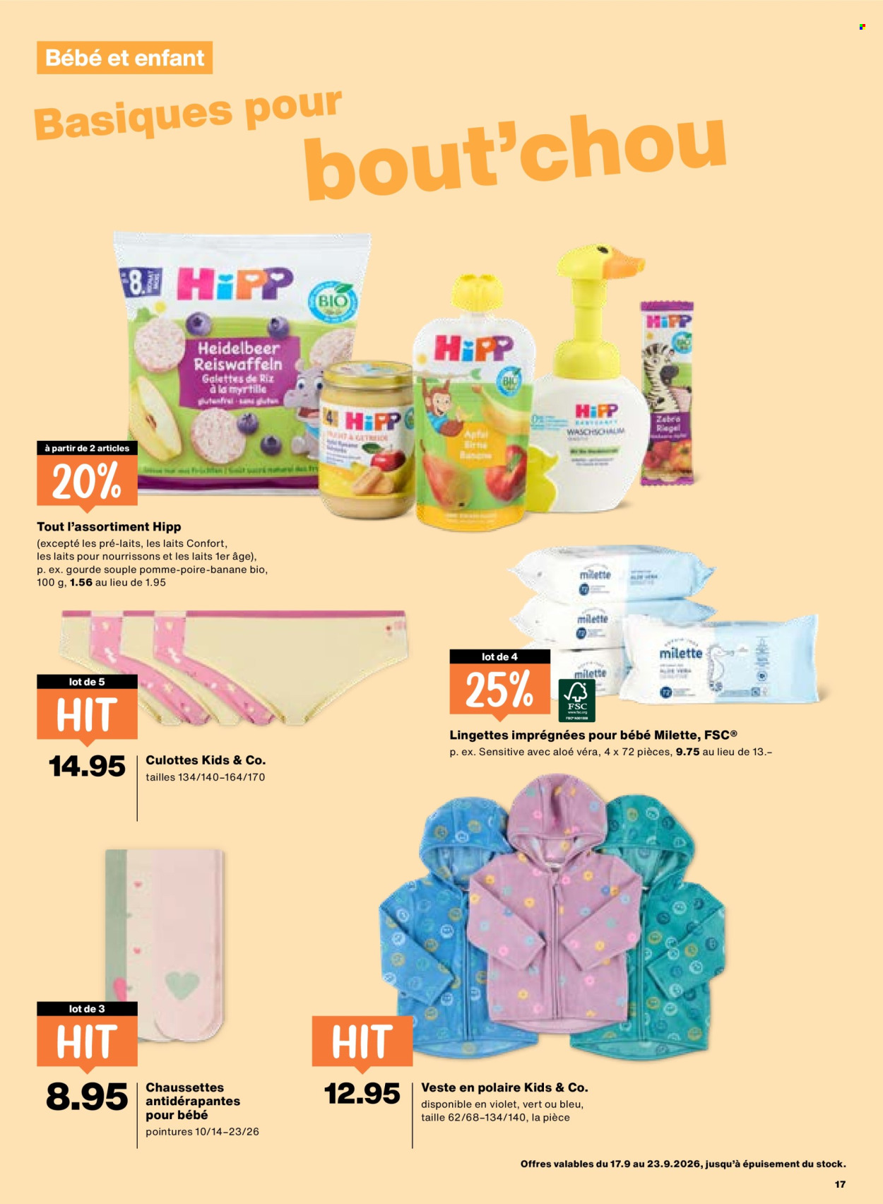 Volantino Migros - 17.9.2026 - 23.9.2026. Pagina 17. Pagina 17