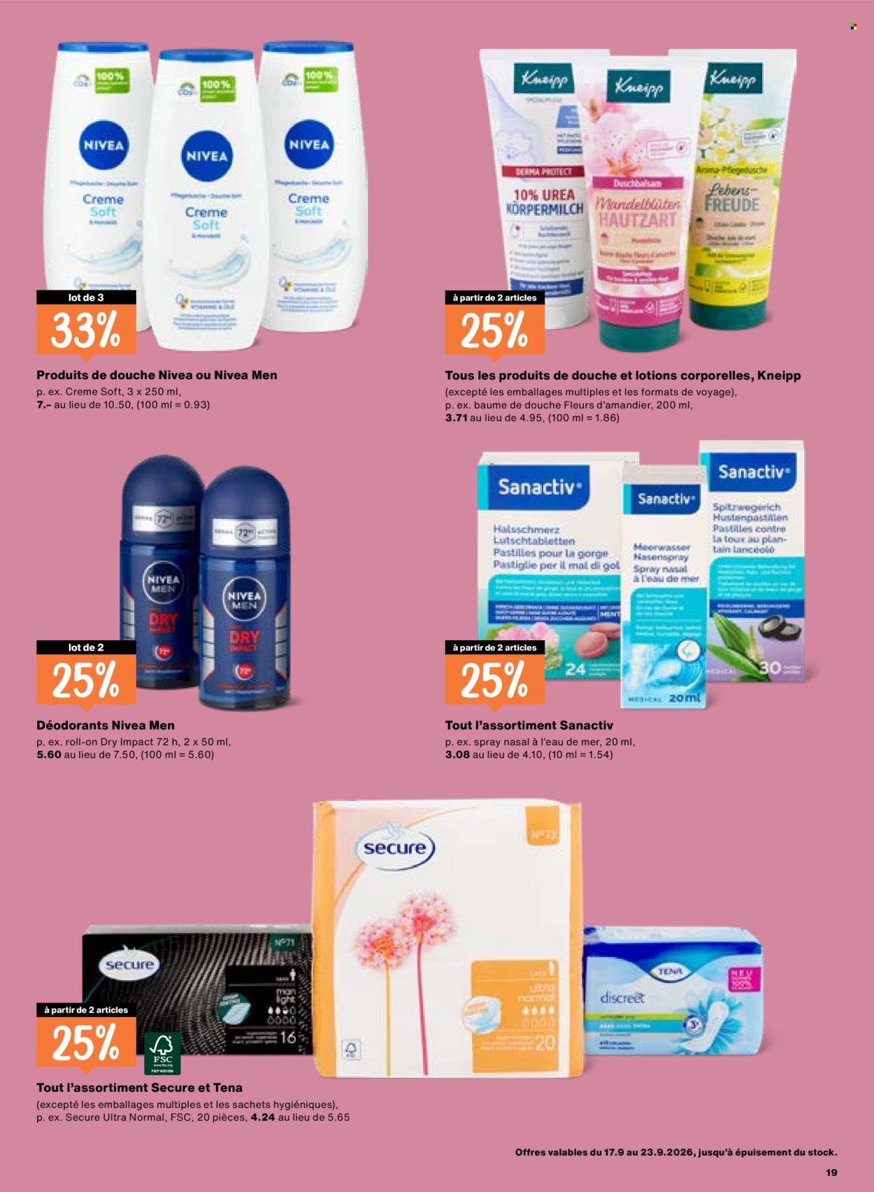 Volantino Migros - 17.9.2026 - 23.9.2026. Pagina 19. Pagina 19