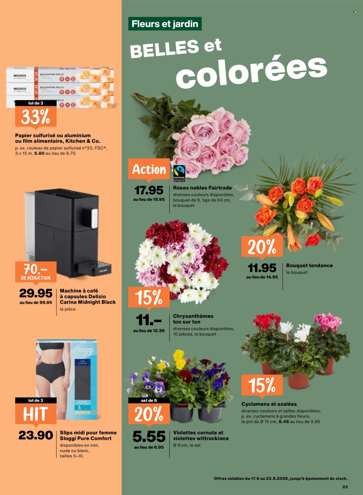 Volantino Migros - 17.9.2026 - 23.9.2026. Pagina 23. Pagina 23