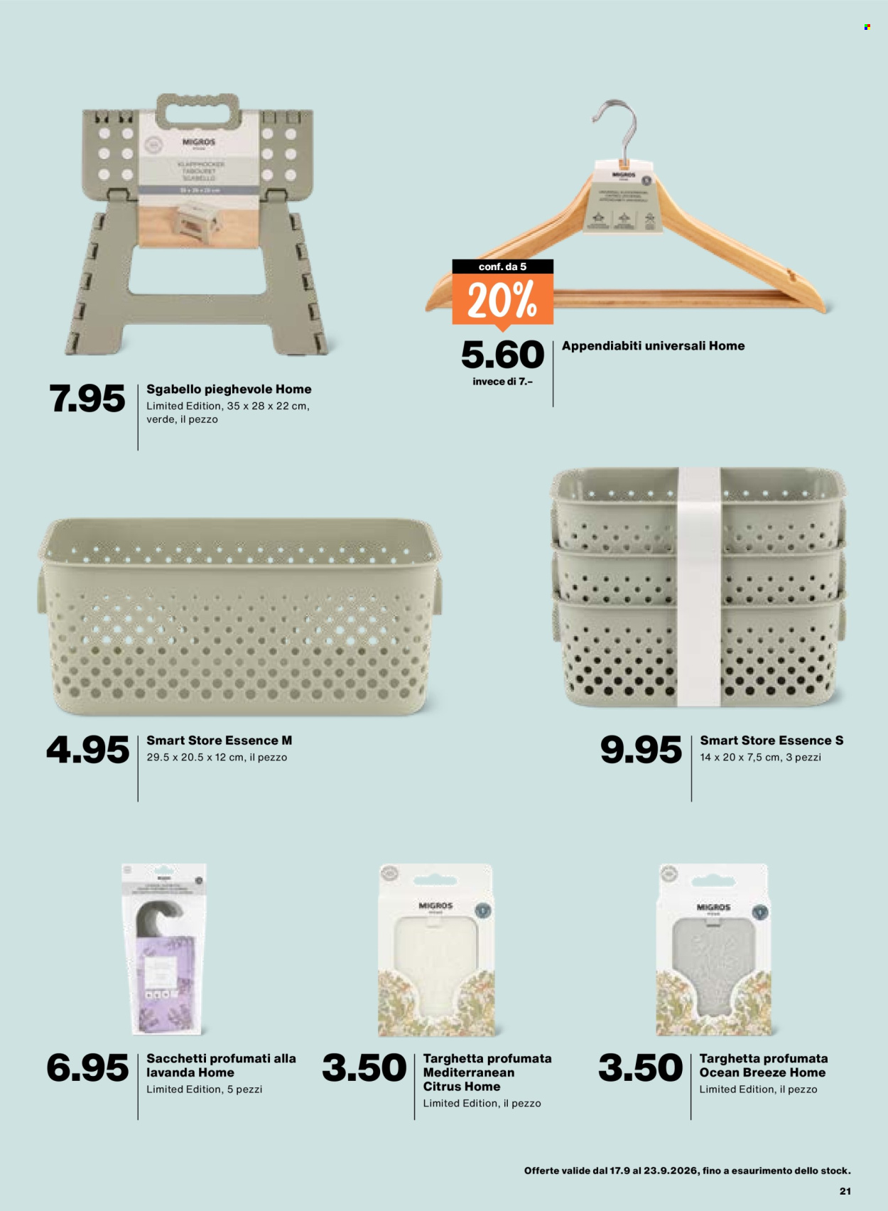 Volantino Migros - 17.9.2026 - 23.9.2026. Pagina 21. Pagina 21