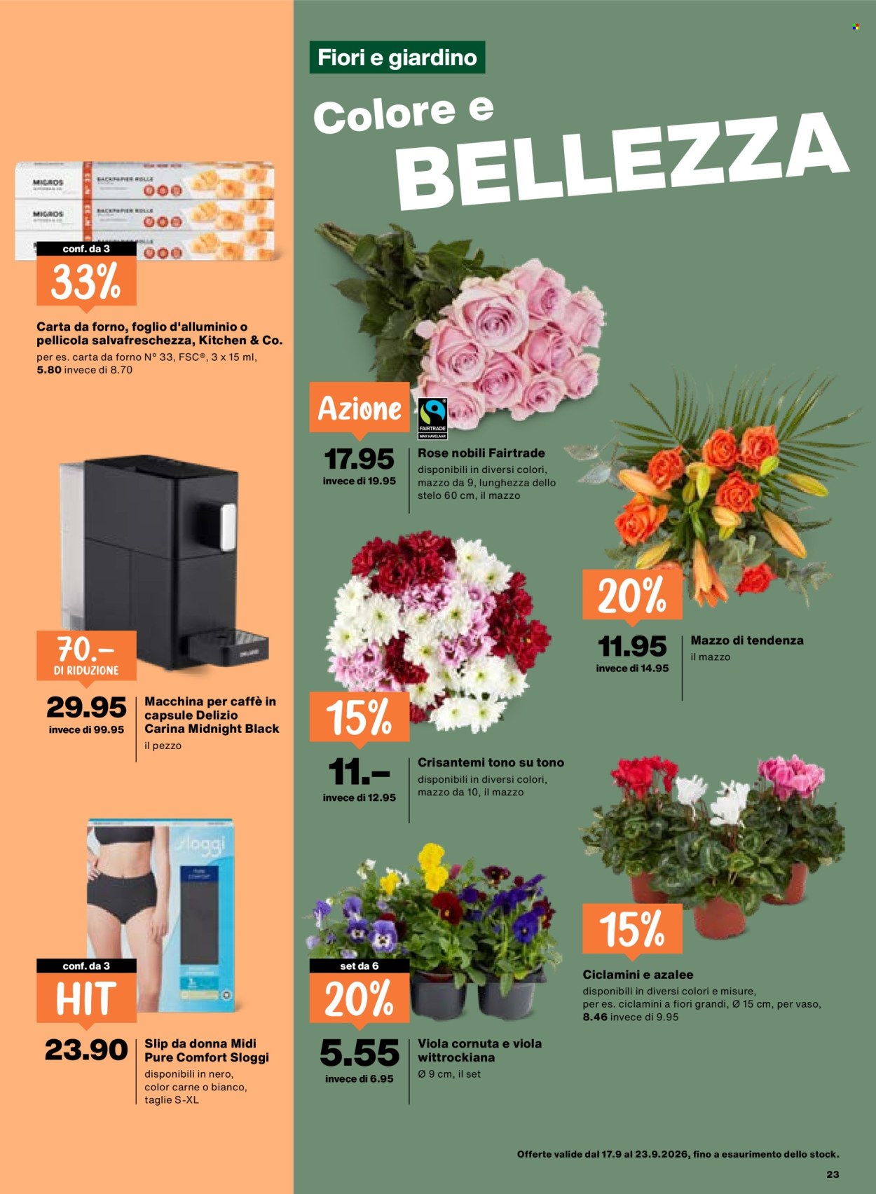 Volantino Migros - 17.9.2026 - 23.9.2026. Pagina 23. Pagina 23
