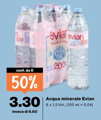Acqua minerale Evian
