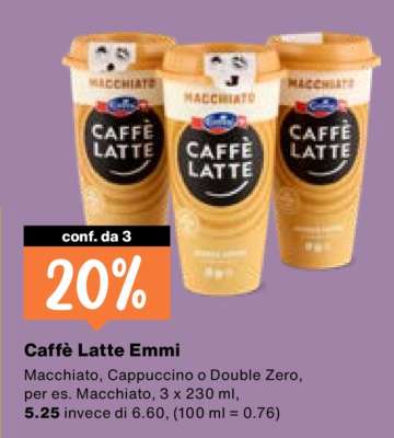 Caffè Latte Emmi