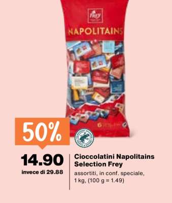 Cioccolatini Napolitains Selection Frey