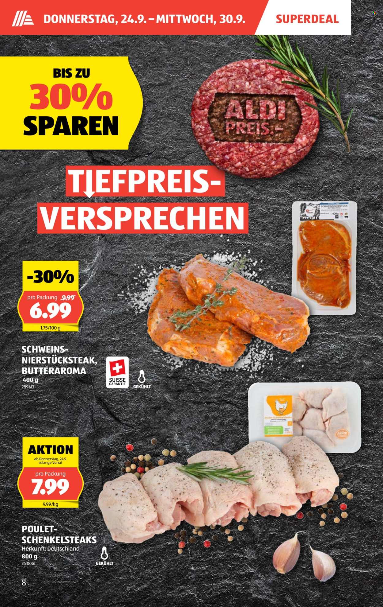Volantino Aldi - 24.9.2026 - 30.9.2026. Pagina 8. Pagina 8