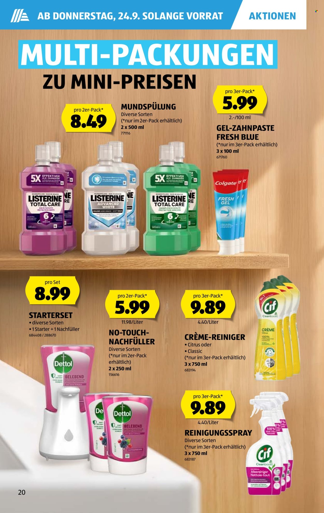 Volantino Aldi - 24.9.2026 - 30.9.2026. Pagina 20. Pagina 20