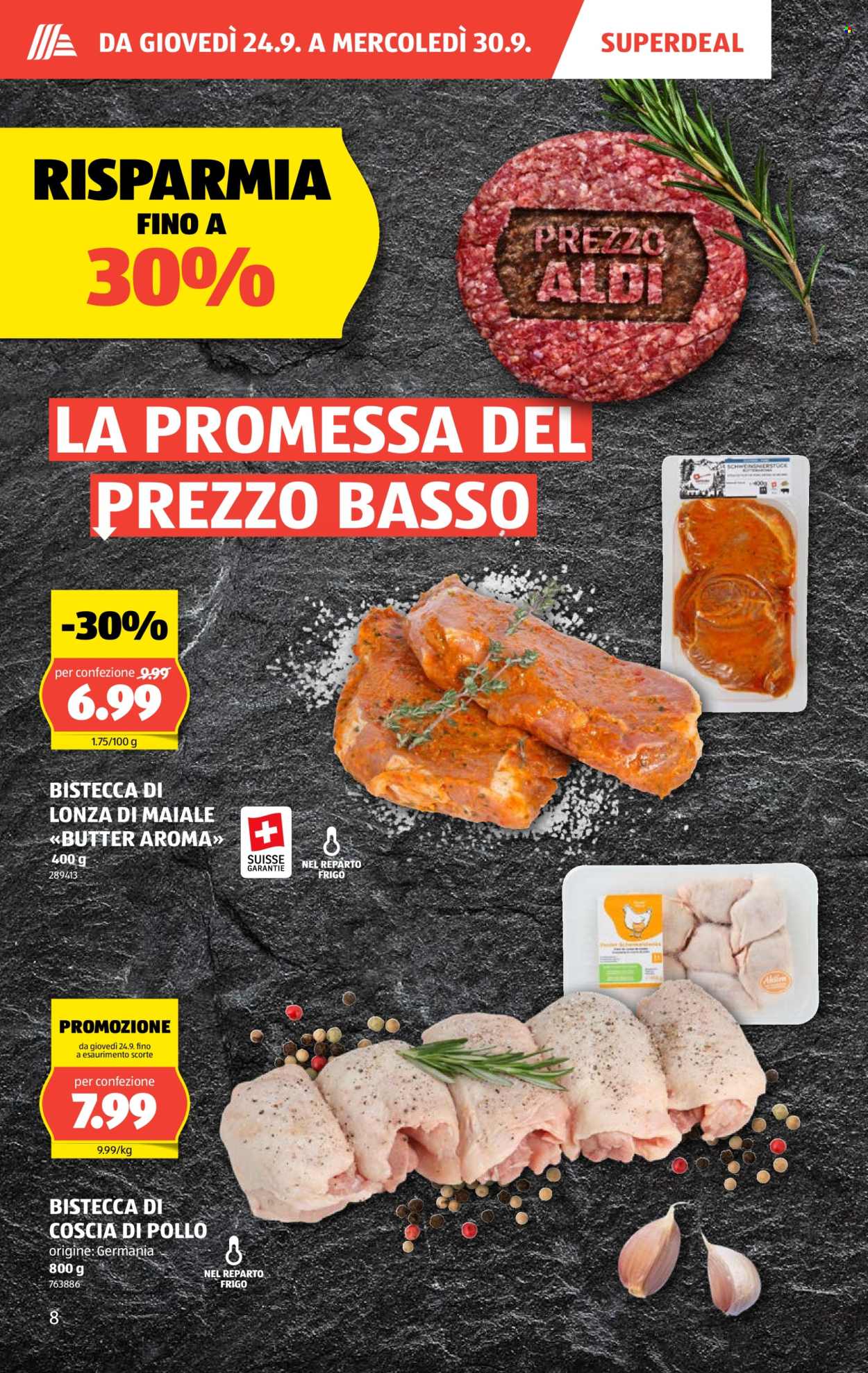 Volantino Aldi - 24.9.2026 - 30.9.2026. Pagina 8. Pagina 8