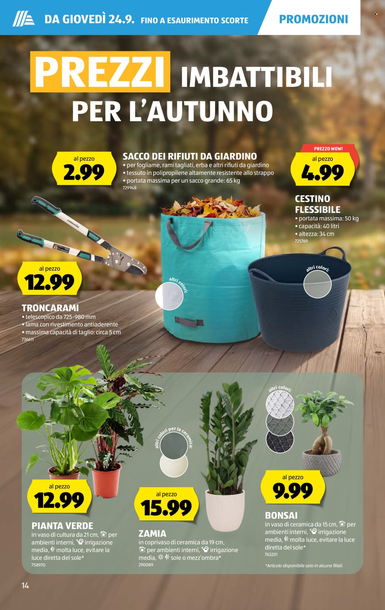 Volantino Aldi - 24.9.2026 - 30.9.2026. Pagina 14. Pagina 14