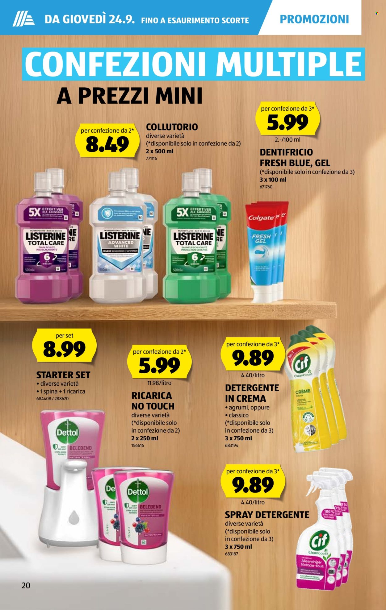 Volantino Aldi - 24.9.2026 - 30.9.2026. Pagina 20. Pagina 20