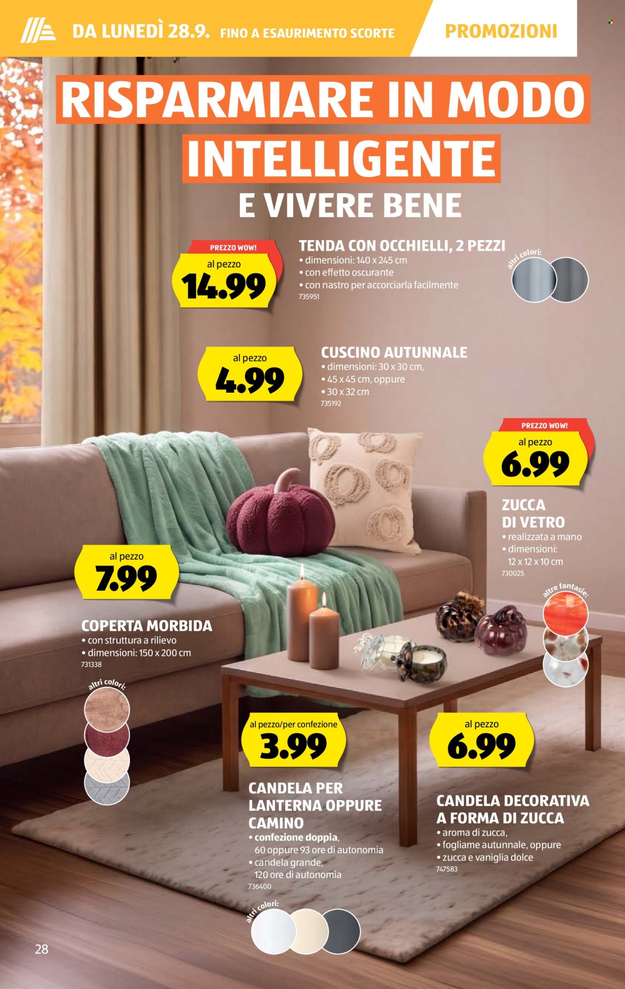 Volantino Aldi - 24.9.2026 - 30.9.2026. Pagina 28. Pagina 28