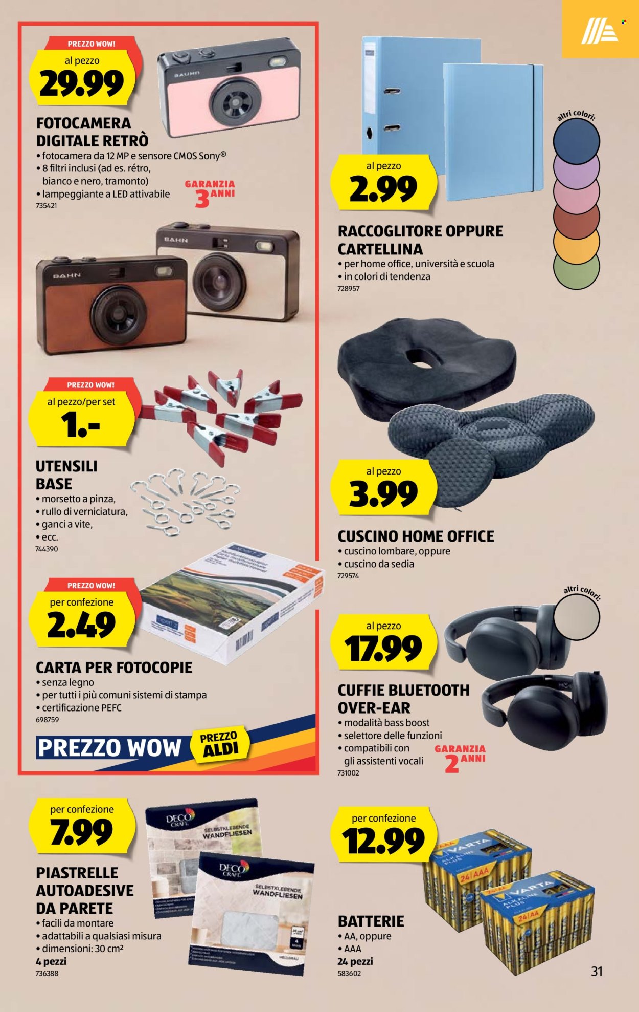 Volantino Aldi - 24.9.2026 - 30.9.2026. Pagina 31. Pagina 31