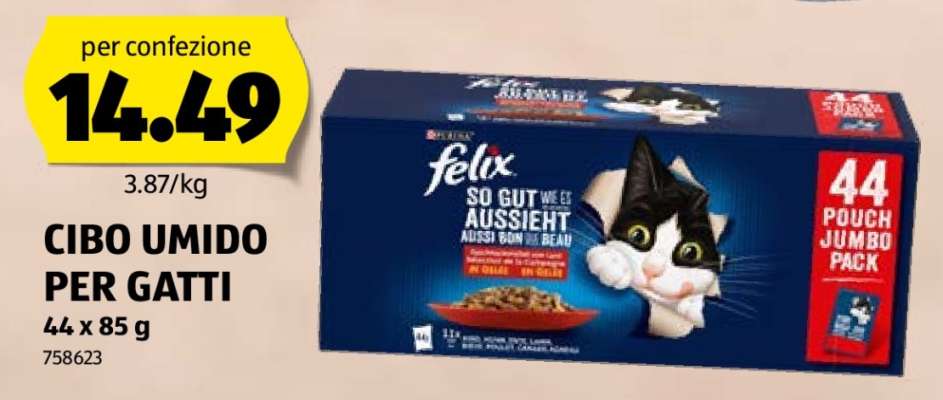 CIBO UMIDO PER GATTI
