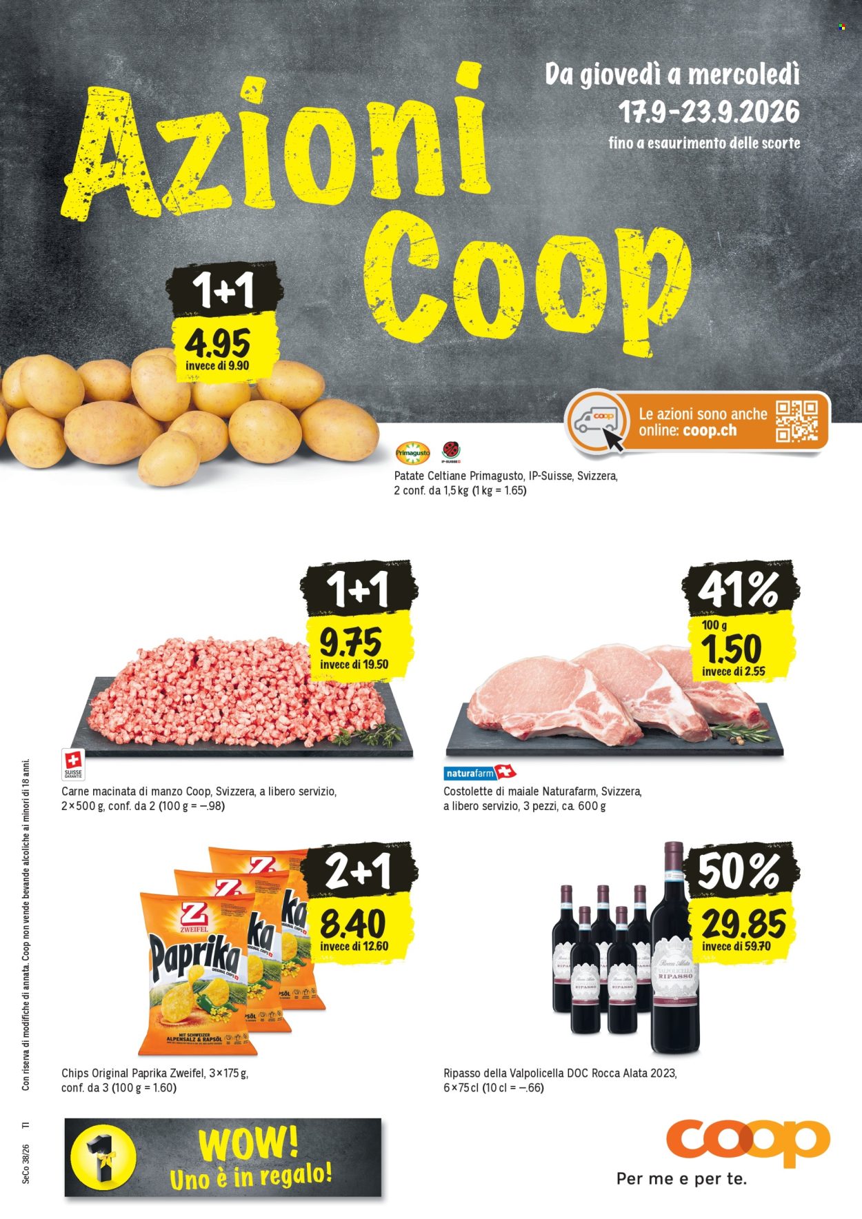 Volantino Coop - 17.9.2026 - 23.9.2026. Pagina 1. Pagina 1