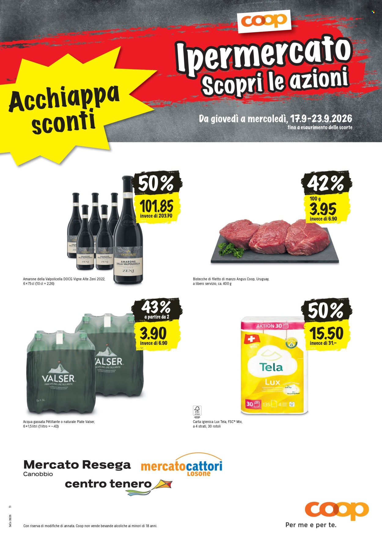 Volantino Coop - 17.9.2026 - 23.9.2026. Pagina 21. Pagina 21