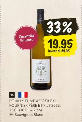 POUILLY FUMÉ AOC SILEX FOURNIER PÈRE ET FILS 2025