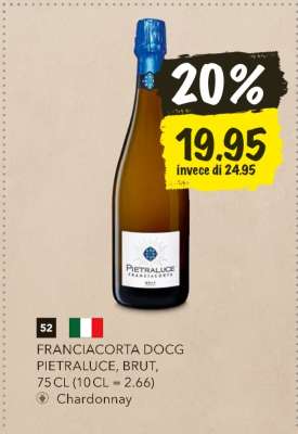 FRANCIACORTA DOCG PIETRALUCE, BRUT