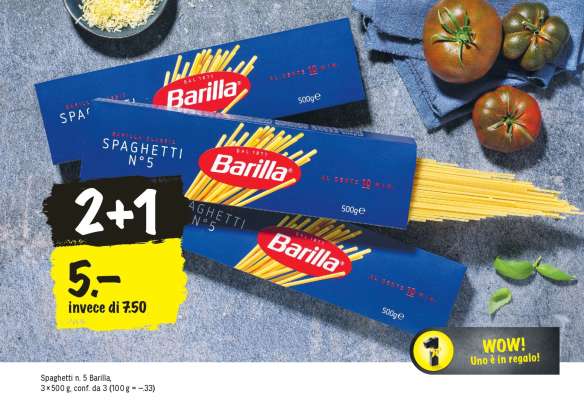 Spaghetti N° 5 Barilla