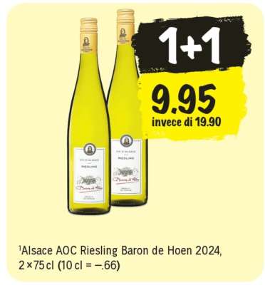 Alsace AOC Riesling Baron de Hoen 2024