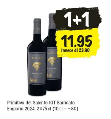 Primitivo del Salento IGT Barricato