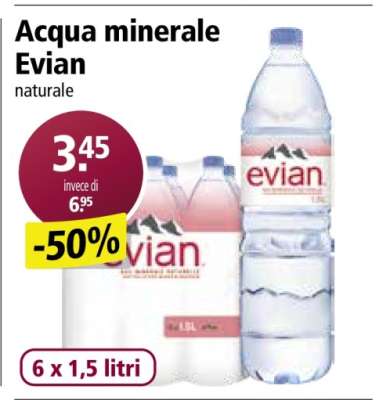 Acqua minerale Evian